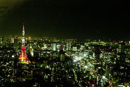 窓からの夜景